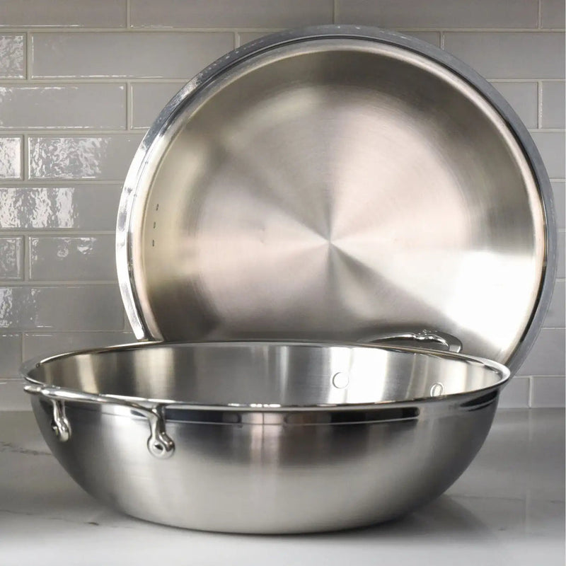 Load image into Gallery viewer, Hestan ProBond Forged Stainless Steel Wok 14-Inch
