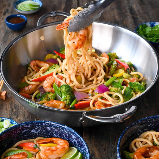 Hestan ProBond Forged Stainless Steel Wok 14-Inch