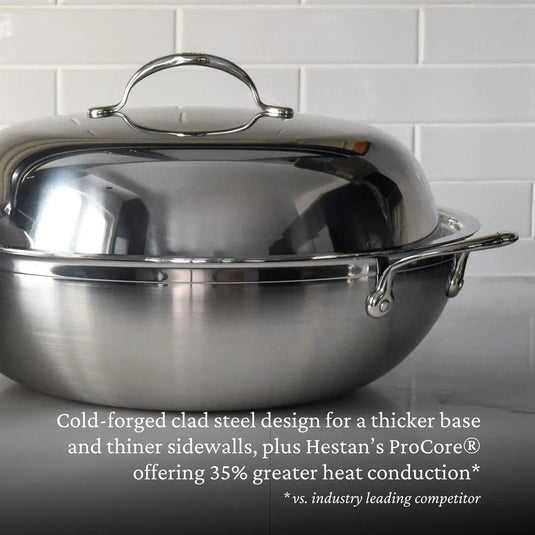 Hestan ProBond Forged Stainless Steel Wok 14-Inch
