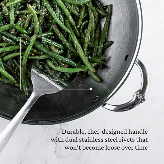 Hestan ProBond Forged Stainless Steel Wok 14-Inch