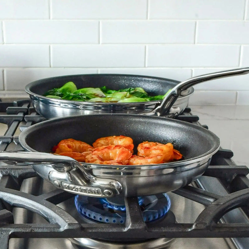 Load image into Gallery viewer, Hestan ProBond Professional Clad Stainless Steel TITUM® Nonstick Skillet
