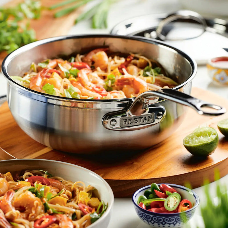 Load image into Gallery viewer, Hestan ProBond Professional Clad Stainless Steel Essential Pan
