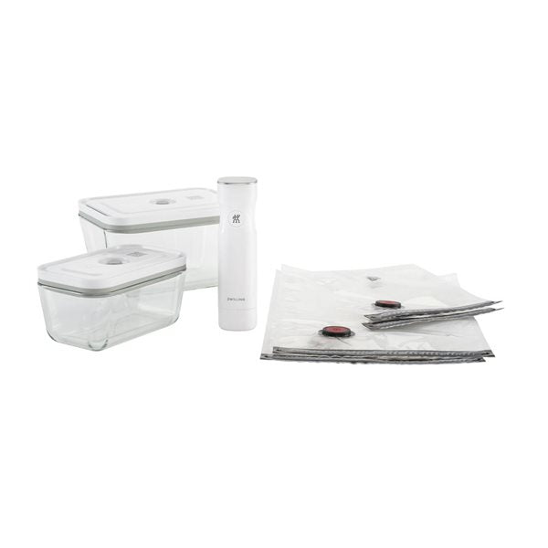 Load image into Gallery viewer, ZWILLING Fresh &amp; Save Vacuum Seal Starter Set with Glass Containers (7 Piece)
