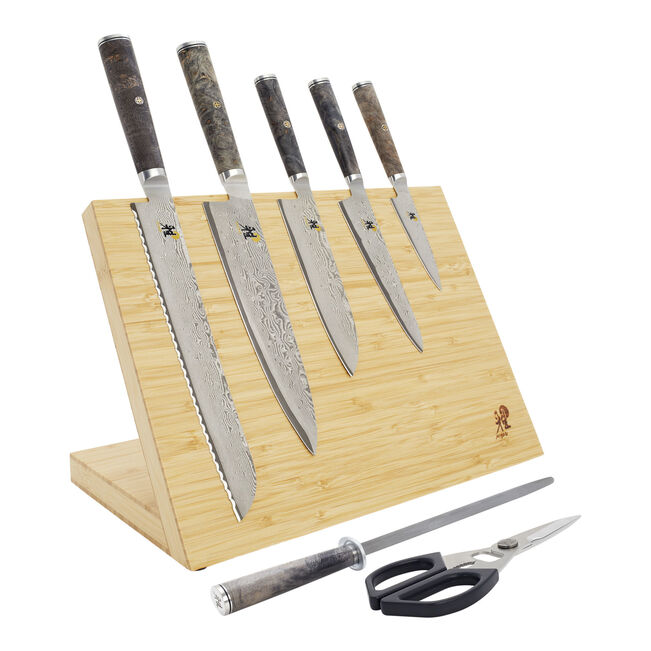 Load image into Gallery viewer, Miyabi Black 5000MCD67 8-Piece Knife Block Set
