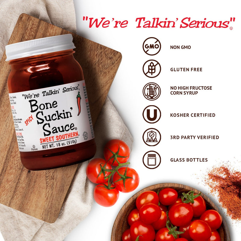 Load image into Gallery viewer, Bone Suckin' Sauce® Spicy Sweet Southern® 18 oz

