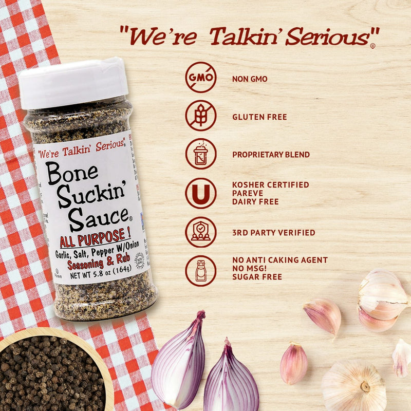 Load image into Gallery viewer, Bone Suckin' All Purpose Seasoning Rub 5.8 oz
