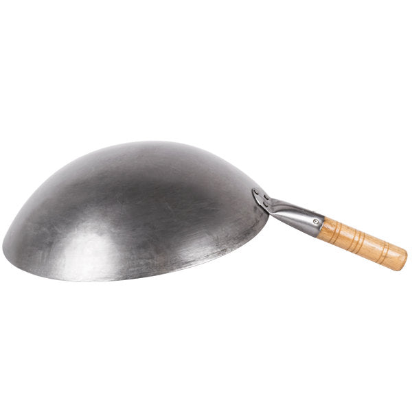 Load image into Gallery viewer, Town 14" Mandarin Carbon Steel Wok with Wood Handle

