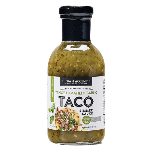 Urban Accents Tangy Tomatillo Garlic Taco Simmer Sauce