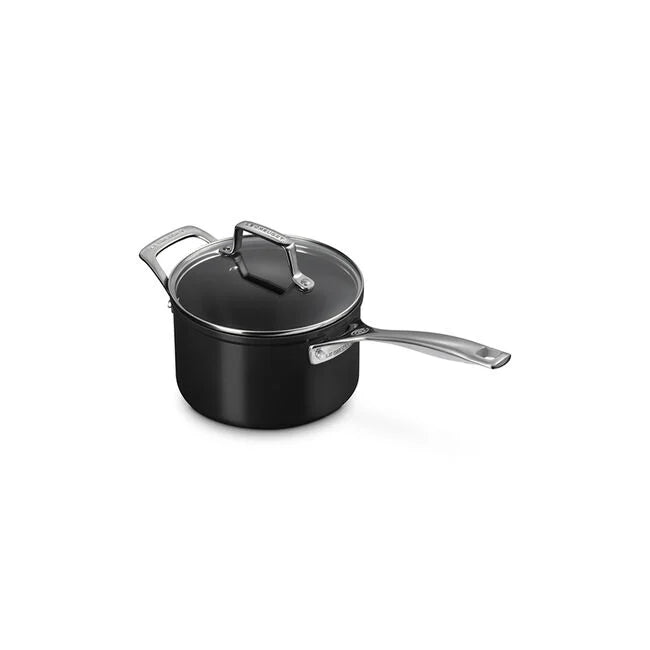 Load image into Gallery viewer, Le Creuset Essential Non-stick Ceramic Saucepan with Glass Lid
