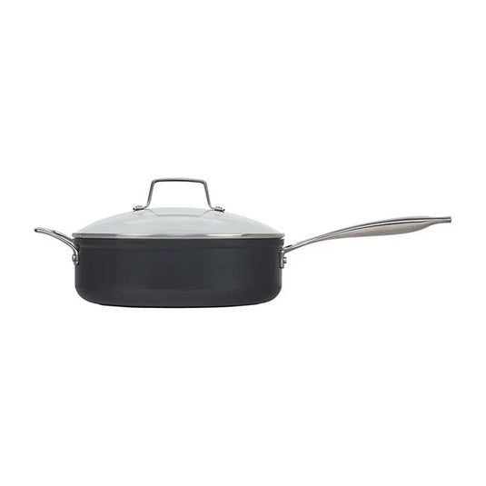 Le Creuset Essential Non-stick Ceramic Sauté Pan with Glass Lid