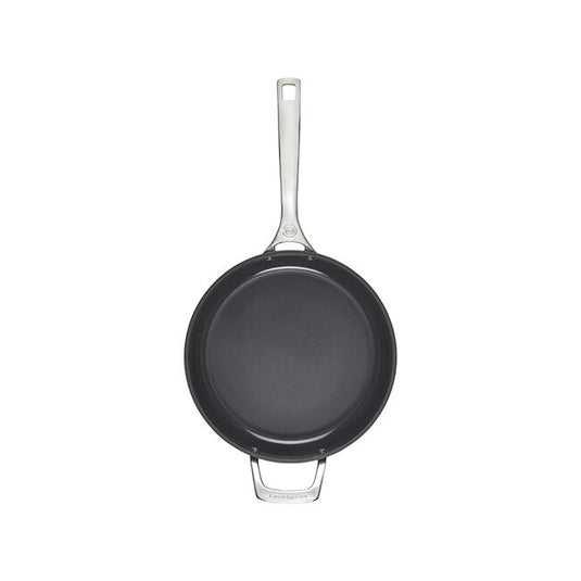 Le Creuset Essential Non-stick Ceramic Sauté Pan with Glass Lid