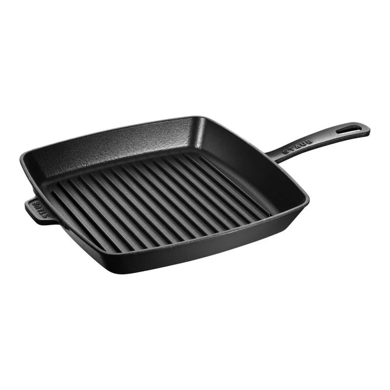 Load image into Gallery viewer, Staub 12" Cast Iron Square Grill Pan
