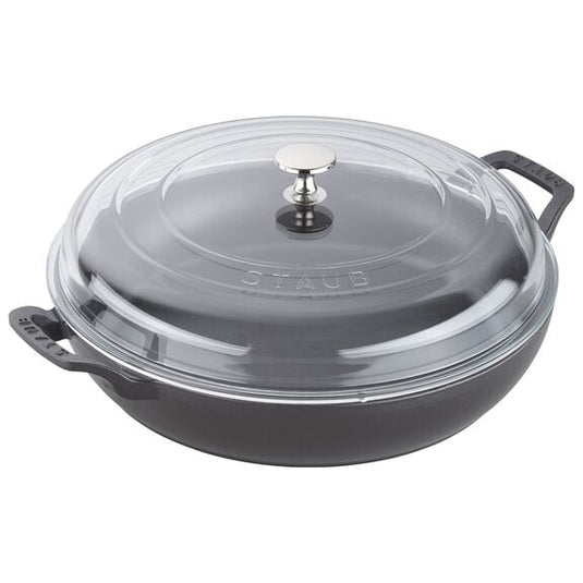 Staub 3.5 Qt. Braiser w/ Glass Lid *Sale*