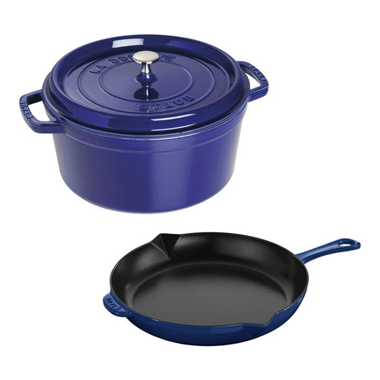 Staub 3pc Cast Iron Set