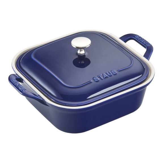 Load image into Gallery viewer, Staub 9" Square Covered Baking Dish

