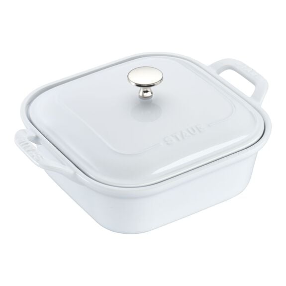 Load image into Gallery viewer, Staub 9" Square Covered Baking Dish
