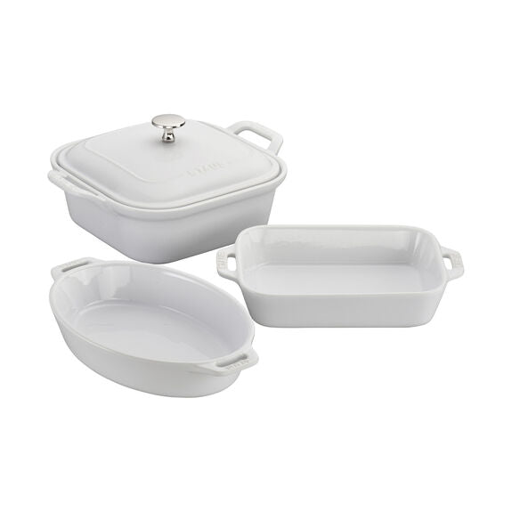Load image into Gallery viewer, Staub 4-Piece Mixed Baking Dish Set ** Flash Sale
