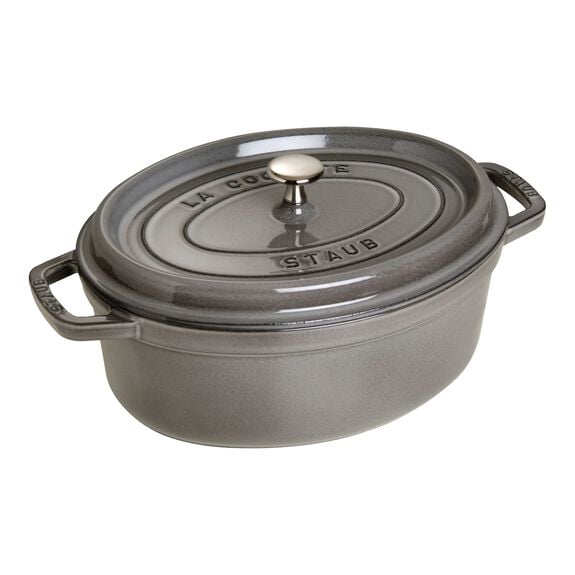 Load image into Gallery viewer, Staub Oval Dutch Oven Cocotte 5.75 QT
