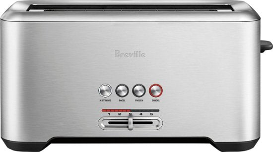 Load image into Gallery viewer, Breville the 'A Bit More 4-Slice Long-Slot Toaster
