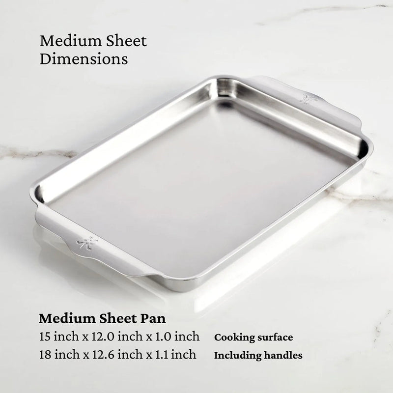 Load image into Gallery viewer, Hestan Provisions OvenBond Tri-ply Medium Sheet Pan

