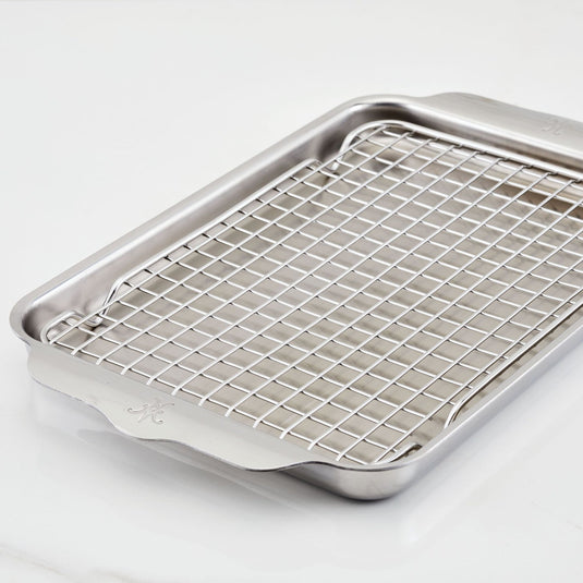 Hestan Provisions OvenBond 2PC Quarter Sheet Pan with Rack Set