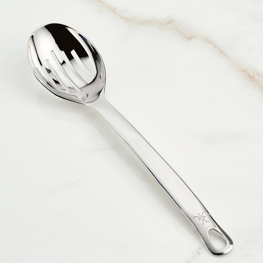 Hestan Provisions Stainless Steel  Deep Slotted Spoon, 13-inch