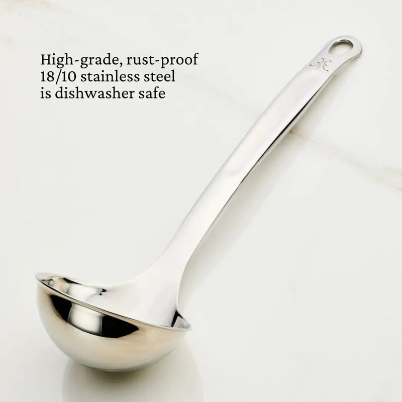 Load image into Gallery viewer, Hestan Provisions Stainless Steel Ladle, 5-ounce
