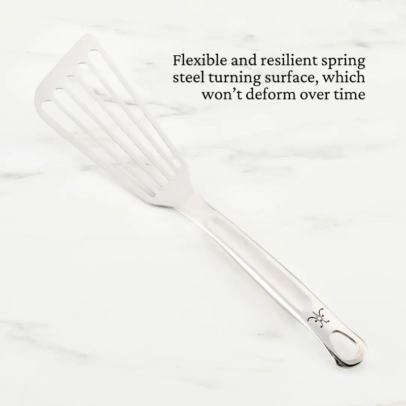 Load image into Gallery viewer, Hestan Provisions Stainless Steel Flexible Fish Spatula, 13-inch
