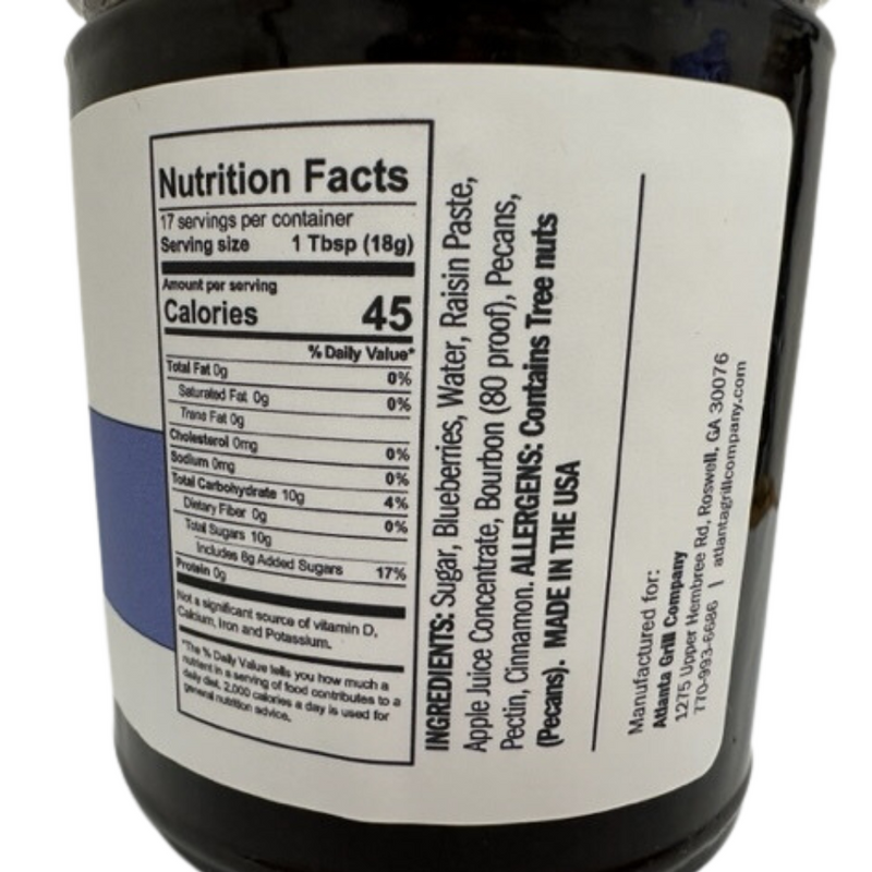 Load image into Gallery viewer, Atlantagrillshoppany: Blueberry Bourbon Pecan Jam
