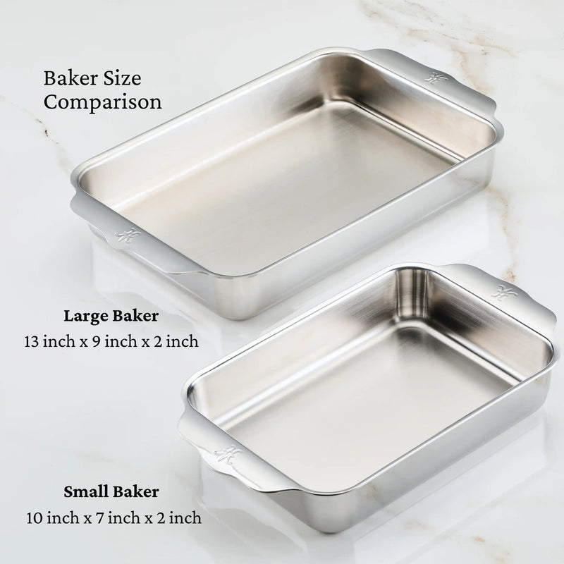 Load image into Gallery viewer, Hestan Provisions OvenBond Tri-ply Small Rectangular Baker
