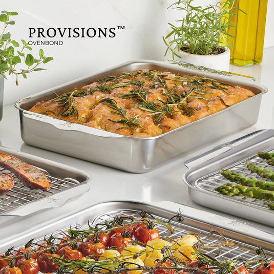 Hestan Provisions OvenBond Tri-ply Small Rectangular Baker