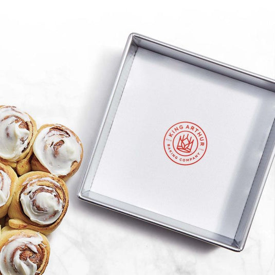 King Arthur Baking Company Square Cake Pan Liners, 9in, Set of 2