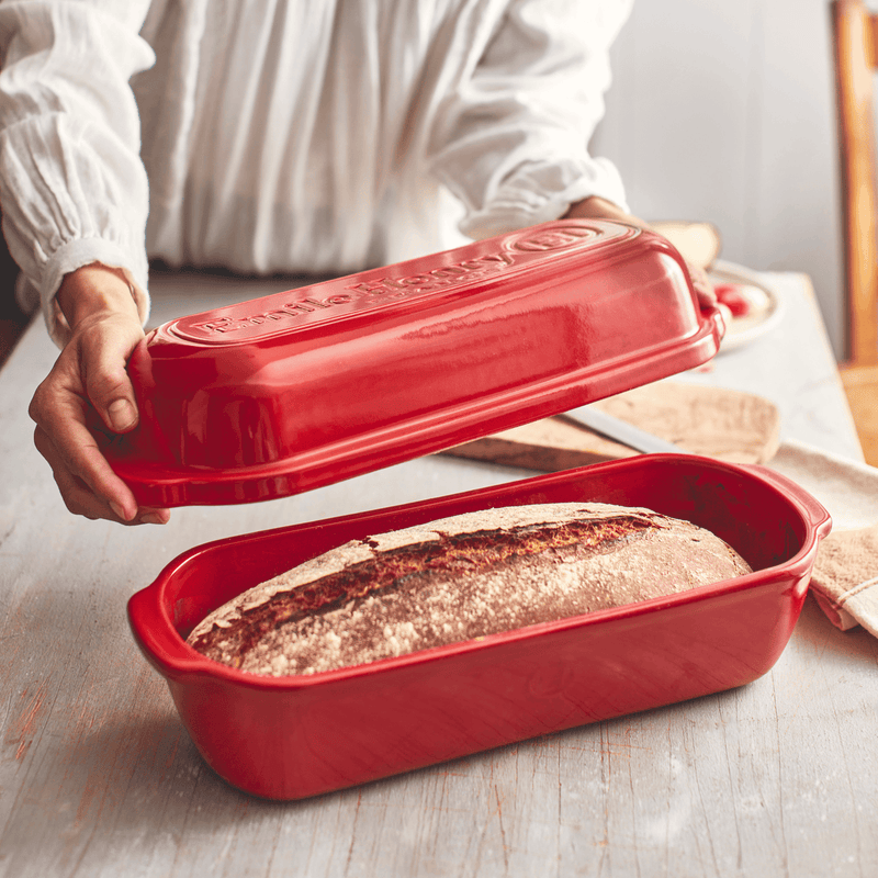 Load image into Gallery viewer, Emile Henry Pullman/Long Loaf Bread Baker

