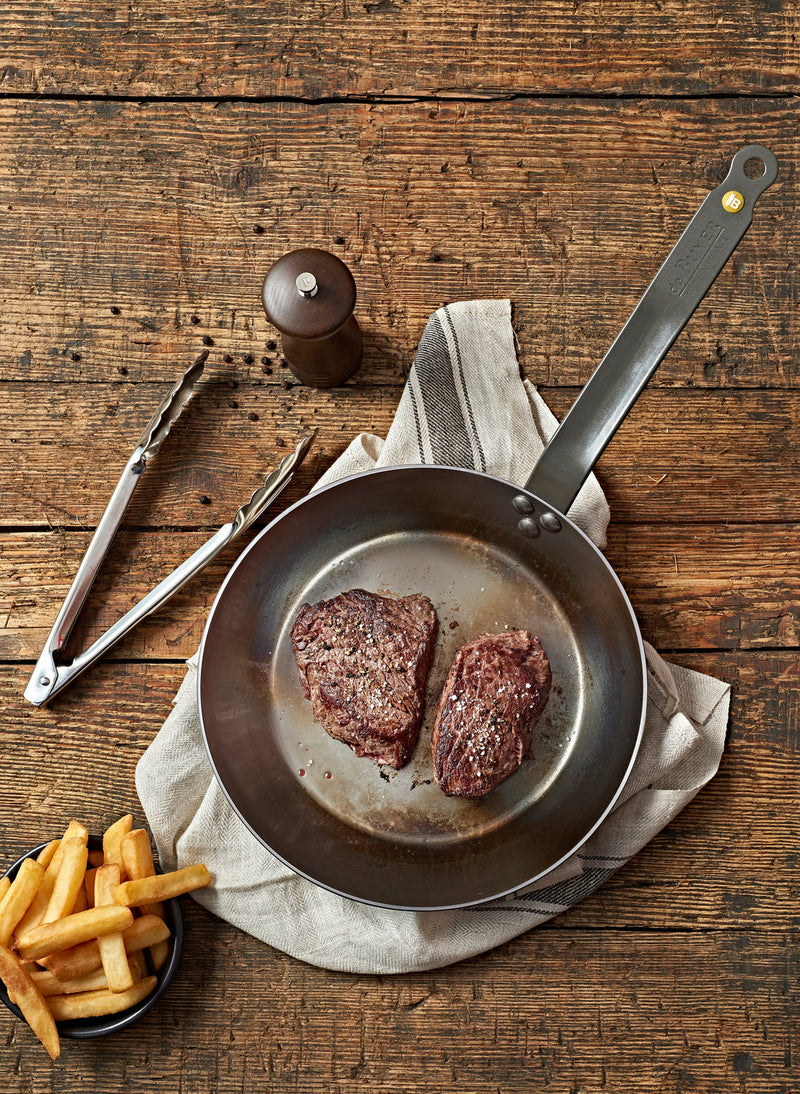 Load image into Gallery viewer, de Buyer MINERAL B Classic Carbon Steel Fry Pan
