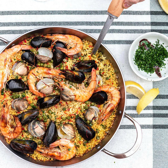 de Buyer Paella Pan Mineral B