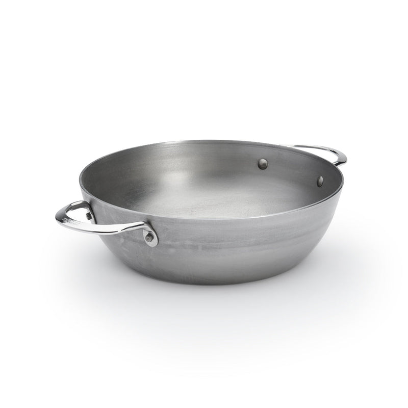 Load image into Gallery viewer, de Buyer MINERAL B Carbon Steel Country Fry Pan (2 Handles)
