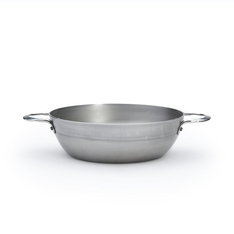 Load image into Gallery viewer, de Buyer MINERAL B Carbon Steel Country Fry Pan (2 Handles)
