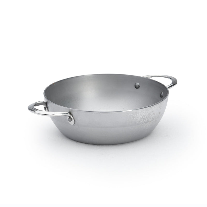 Load image into Gallery viewer, de Buyer MINERAL B Carbon Steel Country Fry Pan 2 Handles

