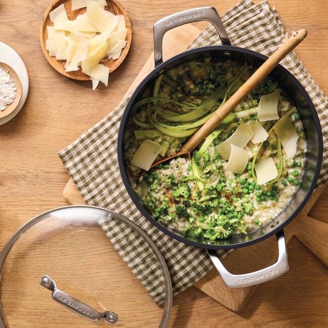 Load image into Gallery viewer, Le Creuset Essential Non-stick Ceramic Stockpot with Glass Lid
