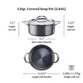 Hestan NanoBond Titanium Soup Pot 3-Quart