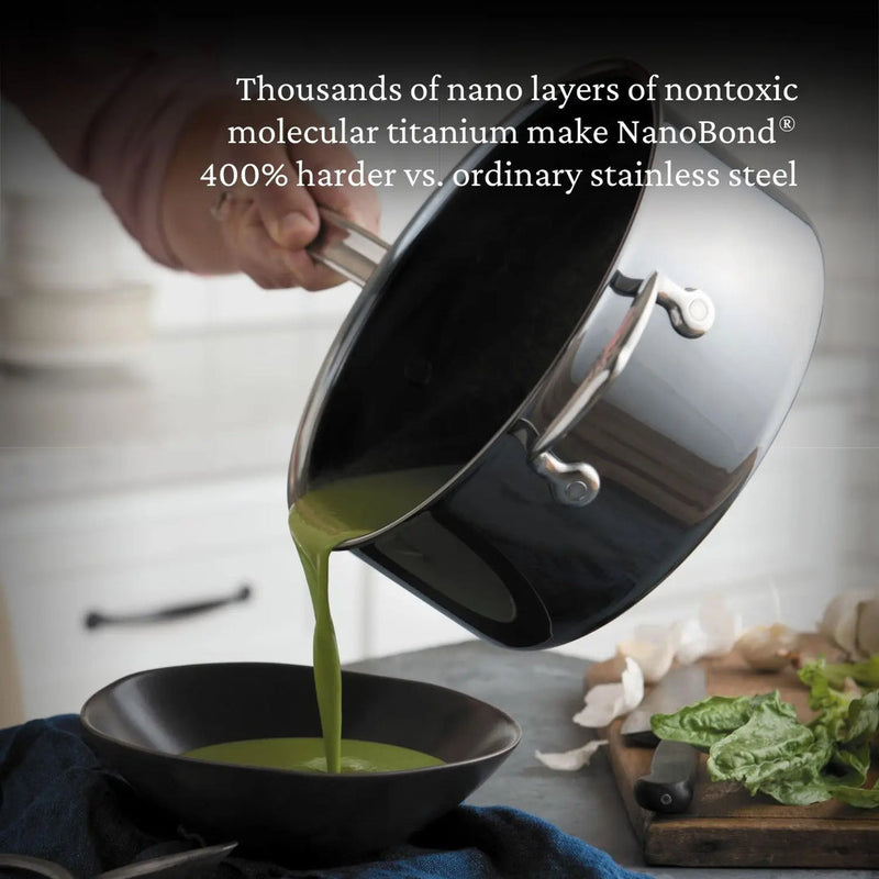 Load image into Gallery viewer, Hestan NanoBond Titanium Saucepan
