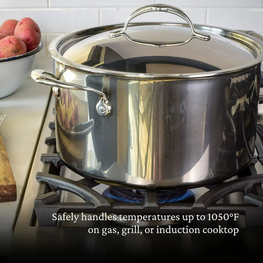 Hestan NanoBond Titanium Stockpot 8-Quart