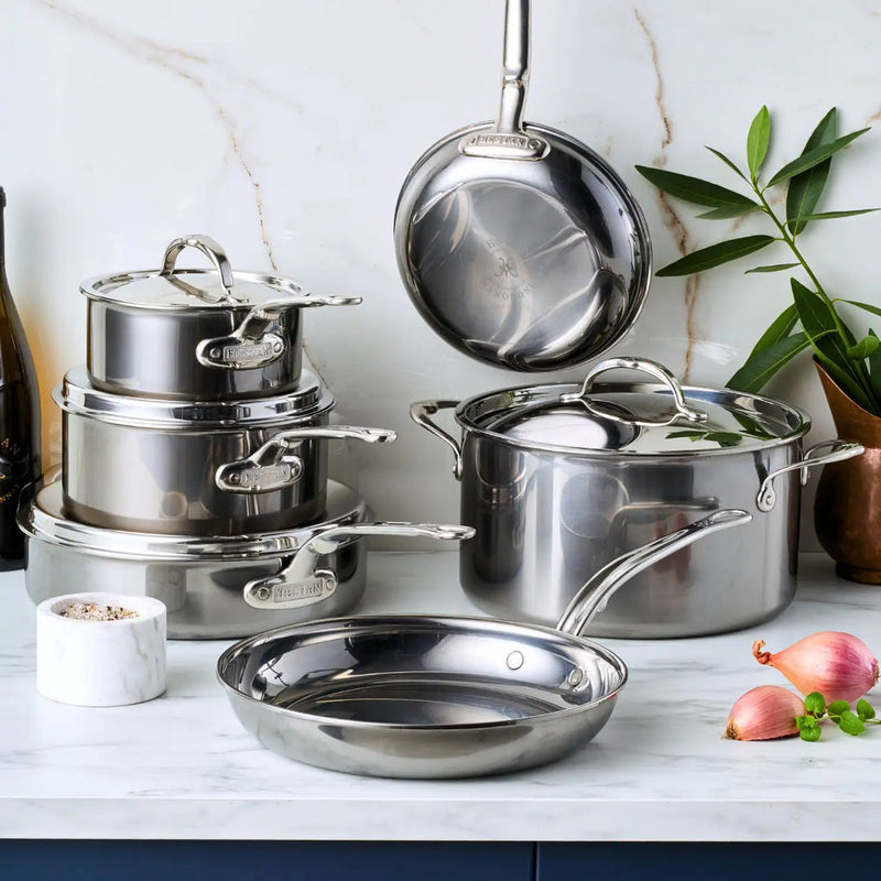 Load image into Gallery viewer, Hestan NanoBond 10-Piece Titanium Ultimate Cookware Set
