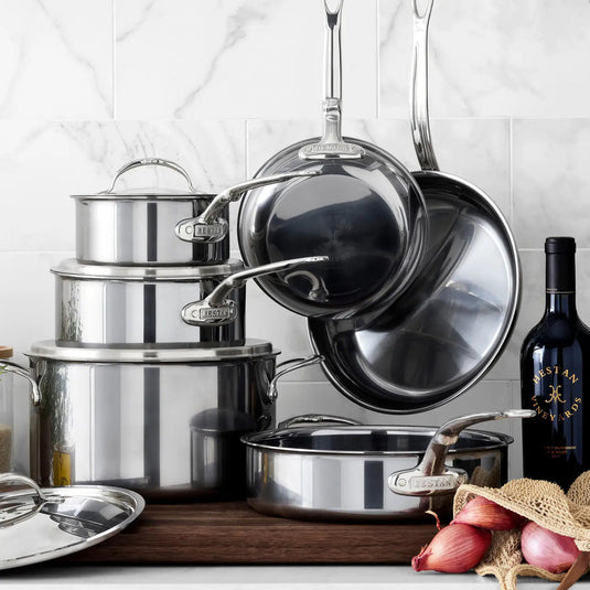 Hestan NanoBond 10-Piece Titanium Ultimate Cookware Set