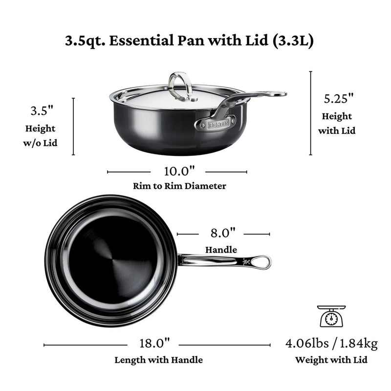 Load image into Gallery viewer, Hestan NanoBond Titanium Essential Pan

