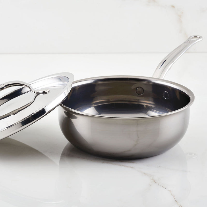 Load image into Gallery viewer, Hestan NanoBond Titanium Saucier Pan, 2-Quart
