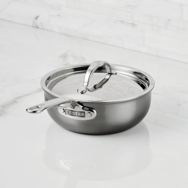 Load image into Gallery viewer, Hestan NanoBond Titanium Saucier Pan, 2-Quart
