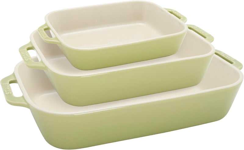 Load image into Gallery viewer, Staub 3-Piece Rectangular Baking Dish Set
