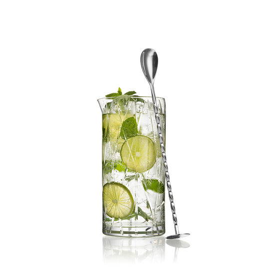Orrefors City Mixing Glass with Spoon