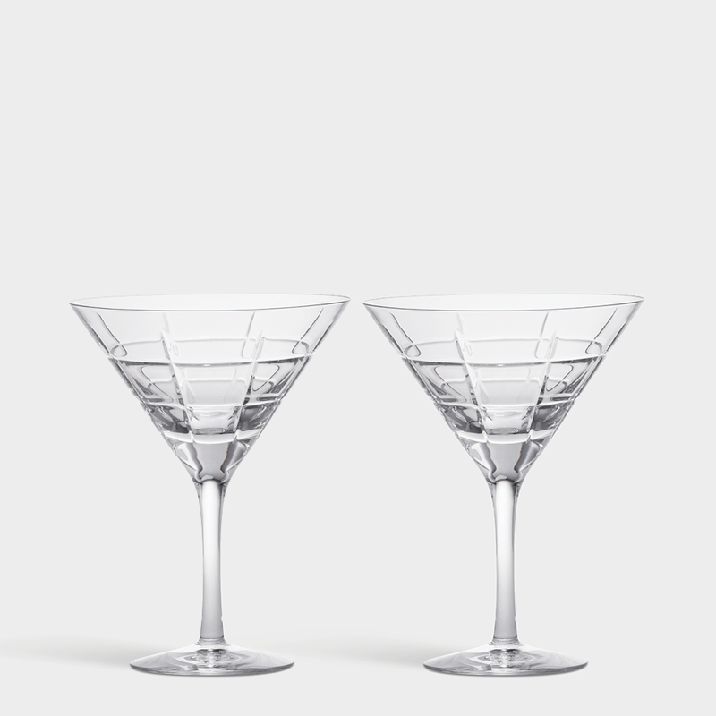 Load image into Gallery viewer, Orrefors Street Martini - Set of 2
